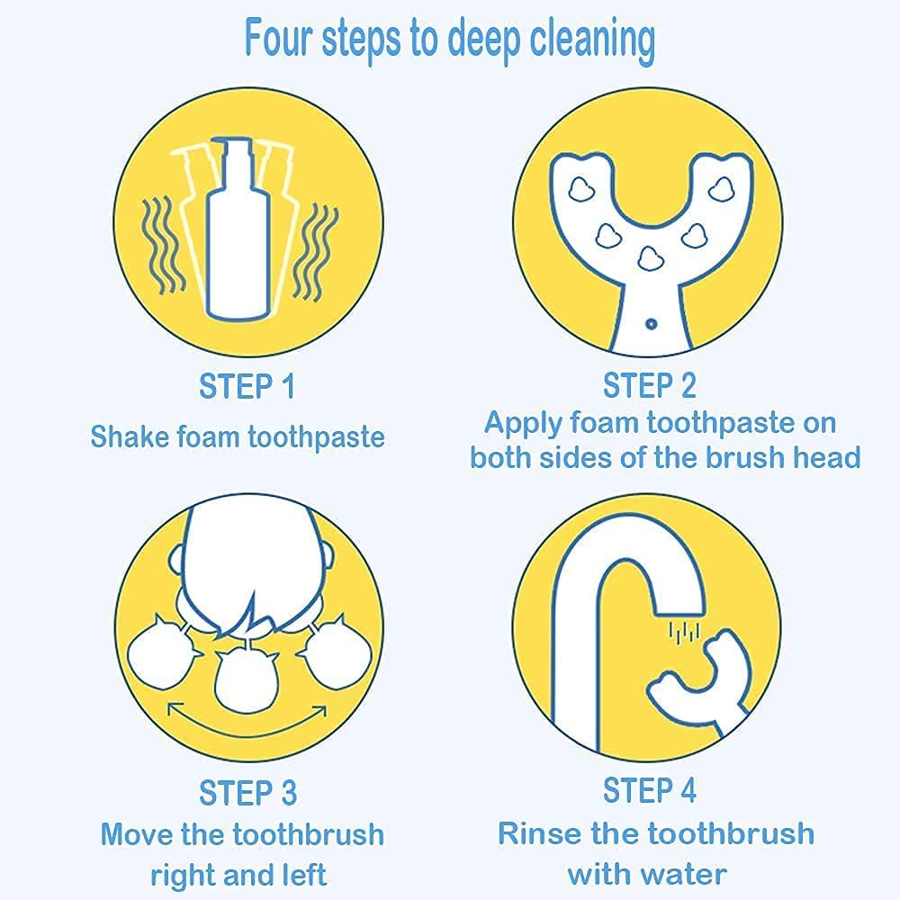 U-Shaped 360º Ultrasonic Toothbrush