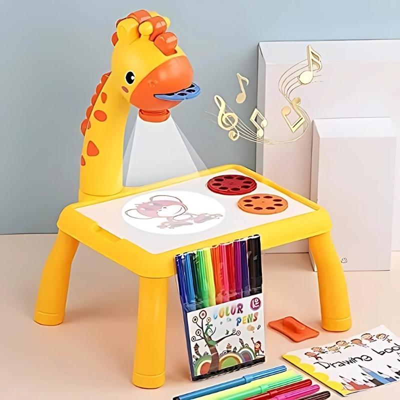 Giraffe LED Projector Light Art Drawing Board