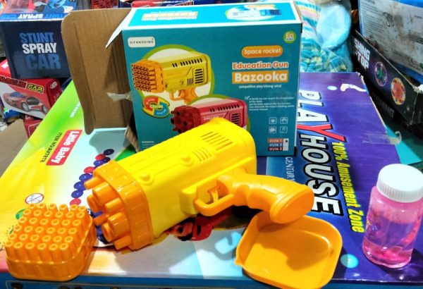36/8 Hole Bazooka Bubble Water Gun